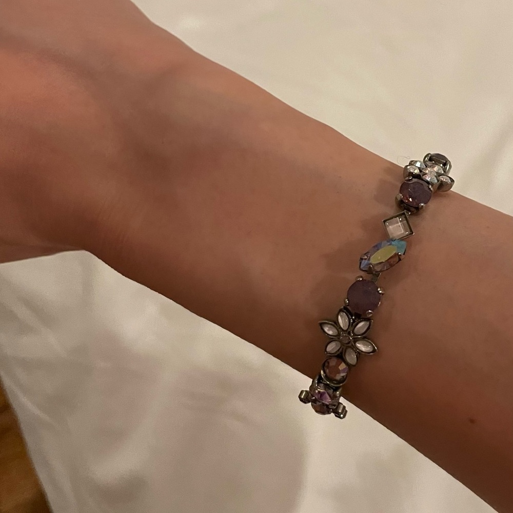 Sorrelli Classic Floral Tennis Bracelet
